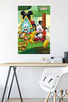 絵画　ミッキー・マウス ファイヤーワークス 楽天市場】【取寄せ】 ディズニー Disney US公式商品 ミッキー